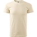 T-Shirt Herren Basic, S, mandel