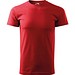 T-Shirt Herren Basic, S, rot