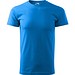 T-Shirt Herren Basic, S, snorkel blau