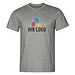 MALFINI T-Shirt Herren Edge, L, dunkelgrau melliert