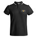 Tamil Sport Poloshirt für Herren, schwarz, 3XL