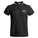 Tamil Sport Poloshirt für Herren, schwarz, XL