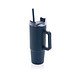 Tana Becher aus RCS recyceltem Kunststoff mit Griff 900ml, navy blau