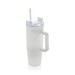 Tana Becher aus RCS recyceltem Kunststoff mit Griff 900ml, weiß