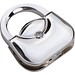 Taschenhalter DOROTHEA, silbergrau