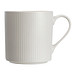 Tasse aus Keramik , weiss