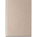 TEAPAD RIGID. Notizbuch A5 mit Hardcover aus Teeblattverwertung (65%), Natur