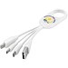 The Troup 4 in 1 Ladekabel Type C, weiss