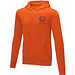 Theron Hoodie mit Reißverschluss für Herren, orange, S