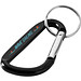 Timor Schlüsselanhänger mit Karabiner, schwarz