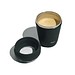 Topl-Trinkbecher aus rec. Stahl mit 360-Grad-Deckel 236ml, grau