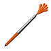Touch-Kugelschreiber Smile-Hand, blaue Mine, Orange