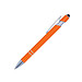 LANCE® Touch-Kugelschreiber Wangerooge, blaue Mine, orange