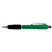Touch-Pen Kugelschreiber Kuba, blaue Mine, grün/metallic