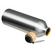 Trinkflasche aus recyceltem Aluminium , grau