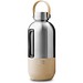 Trinkflasche Edelstahl, Beige 500ml, Beige