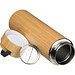 Trinkflasche mit Teesieb Bambus, beige