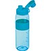 Tritan Trinkflasche mit Silikongriff LUCREZIA, hellblau