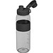 Tritan Trinkflasche mit Silikongriff LUCREZIA, schwarz
