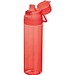 Tritan Trinkflasche transparent, 750ml MAX, rot