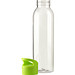 Trinkflasche Sirius, 650 ml, transparent/grün