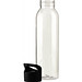 Trinkflasche Sirius, 650 ml, transparent/schwarz