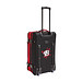 Trolley-Reisetasche BoGi L,rot, schwarz