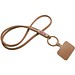 Tubyard Lanyard mit Telefonhalterung und Band aus recyceltem Kunststoff, bronze