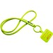 Tubyard Lanyard mit Telefonhalterung und Band aus recyceltem Kunststoff, gelb