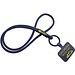 Tubyard Lanyard mit Telefonhalterung und elastischem Band, mondlichtblau