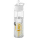 Tutti frutti Tritan Trinkflasche mit Fruchtsieb, 740 ml, transparent,weiß