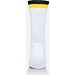 Two Tone Tennissocken, 37-41, White / Black / Yellow