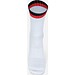 Two Tone Tennissocken, 42-46, White / Black / Red