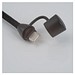 Type-C Ladekabel Lanyard , schwarz