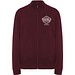Ulan 280 g/m² Sweatjacke Unisex, granatrot, XL