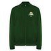Ulan Sweatjacke Unisex, dunkelgrün, L