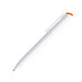uma® Antibakterieller Kugelschreiber Effect Green, blaue Mine, weiß-orange