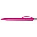 uma® BEAT transparent Druckkugelschreiber, magenta