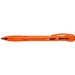 uma® FANTASY transparent Druckkugelschreiber, orange