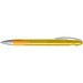 uma® LOOK grip transparent M SI Druckkugelschreiber, ocker