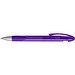 uma® LOOK grip transparent SI Druckkugelschreiber, violett