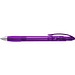 uma® MEMORY transparent SI Druckkugelschreiber, violett