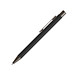 uma® Metall-Kugelschreiber Straight Gum, blaue Mine, schwarz
