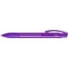 uma® OMEGA grip transparent Druckkugelschreiber, violett