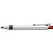 uma® RECYCLED PET PEN ALUMA Druckkugelschreiber, rot