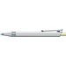 uma® RECYCLED PET PEN ALUMA transparent Druckkugelschreiber, beige