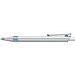uma® RECYCLED PET PEN ALUMA transparent Druckkugelschreiber, weiss