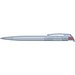 uma® RECYCLED PET PEN transparent SG Druckkugelschreiber, rot