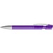 uma® SKY transparent M SI Druckkugelschreiber, violett