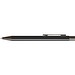 uma® STRAIGHT B Druckbleistift, schwarz